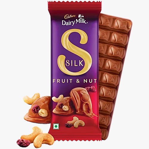 Cadbury Dairy Milk Silk Fruit & Nut Chocolate Bar, 51 g
